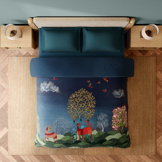 GOND RANGANA DIGITAL Quilt Double 300TC 1087471
