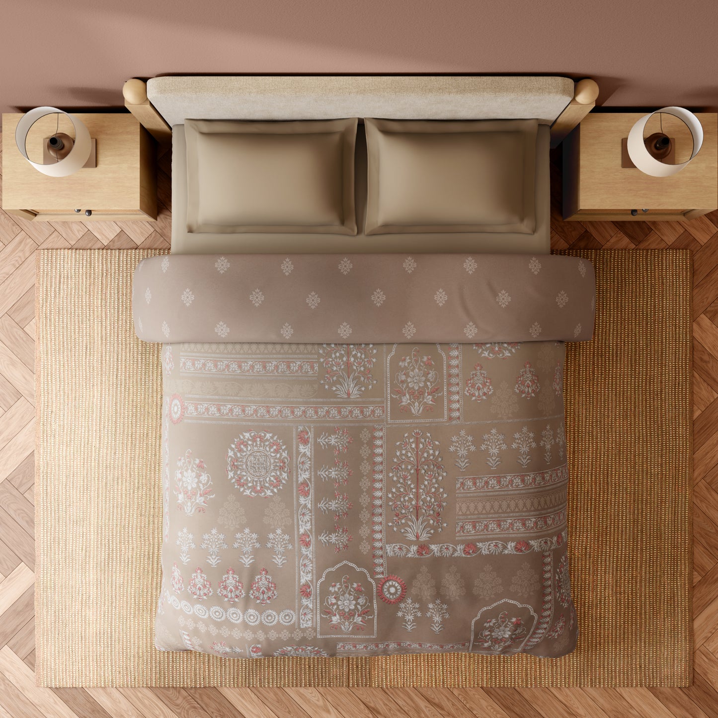 BIDRIWARE RANGANA DIGITAL Quilt Double 300TC 1087472
