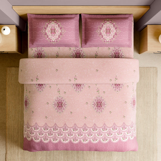 PAPER MACHE RANGANA ROTARY Bedsheets Large 210TC 1087675