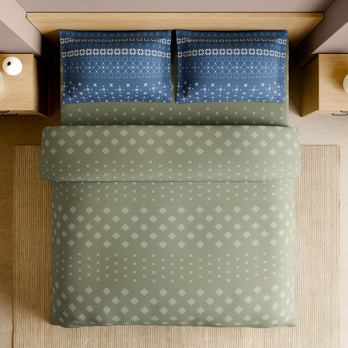 LIPPAN RANGANA ROTARY Bedsheets Large 210TC 1087689